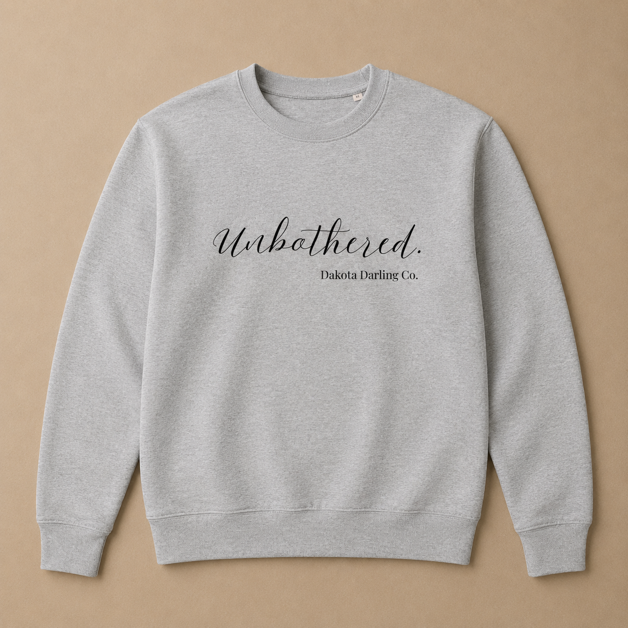 Unbothered. | Crewneck