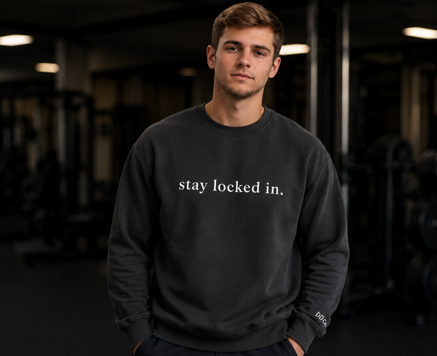 Stay Locked In | Crewneck