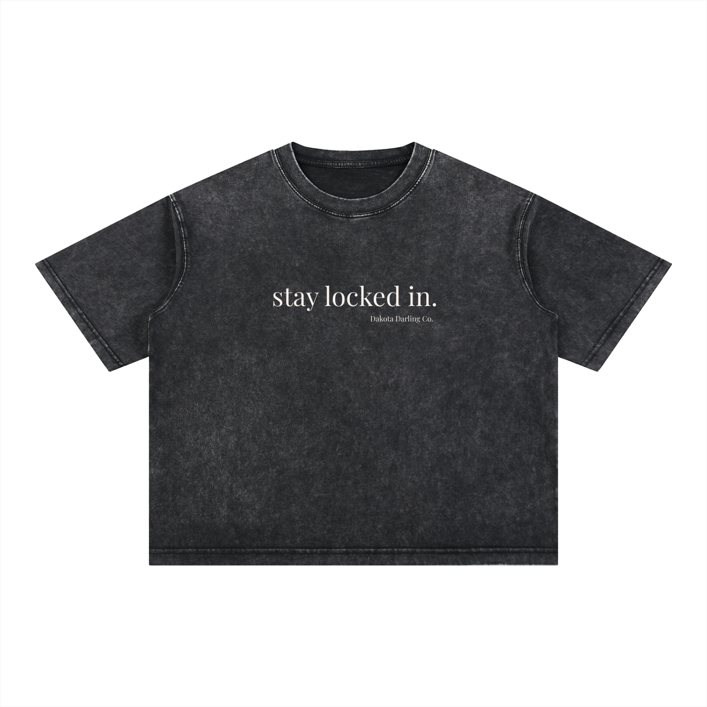 Stay Locked In | Boxy Tee