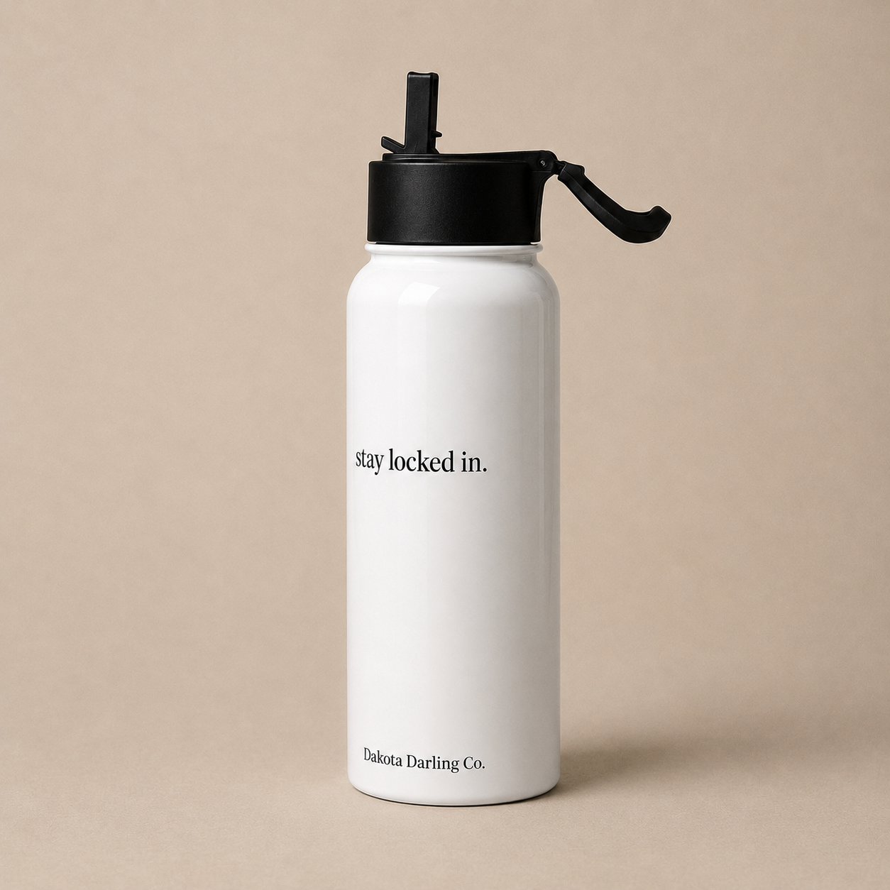 Stay Locked In | Water Bottle