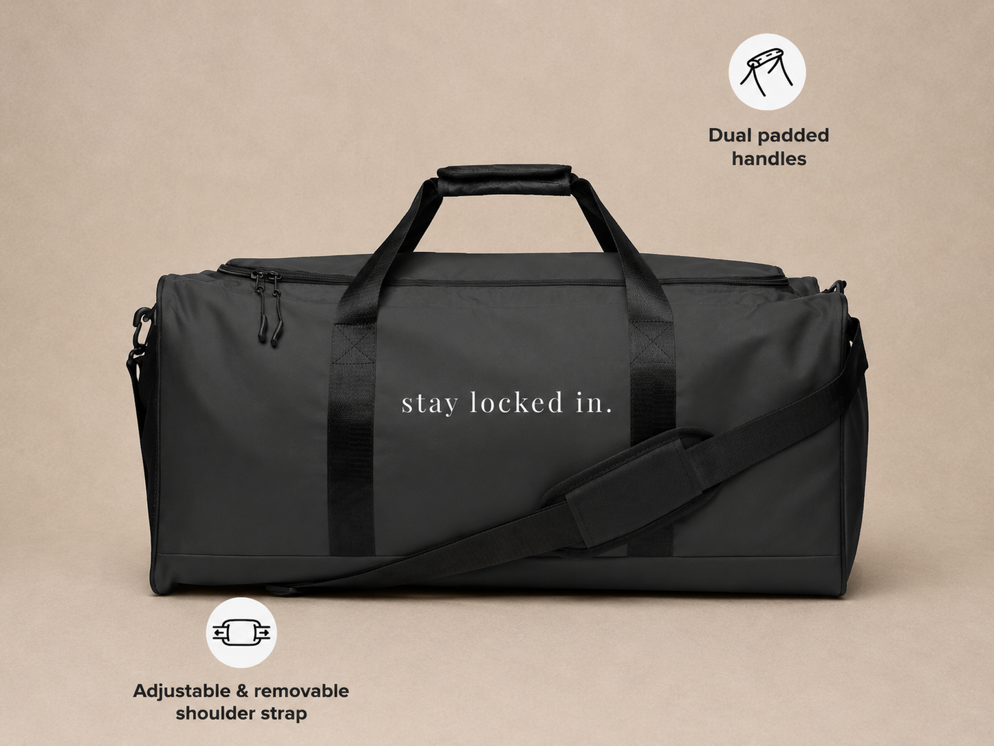 Stay Locked In | Duffle