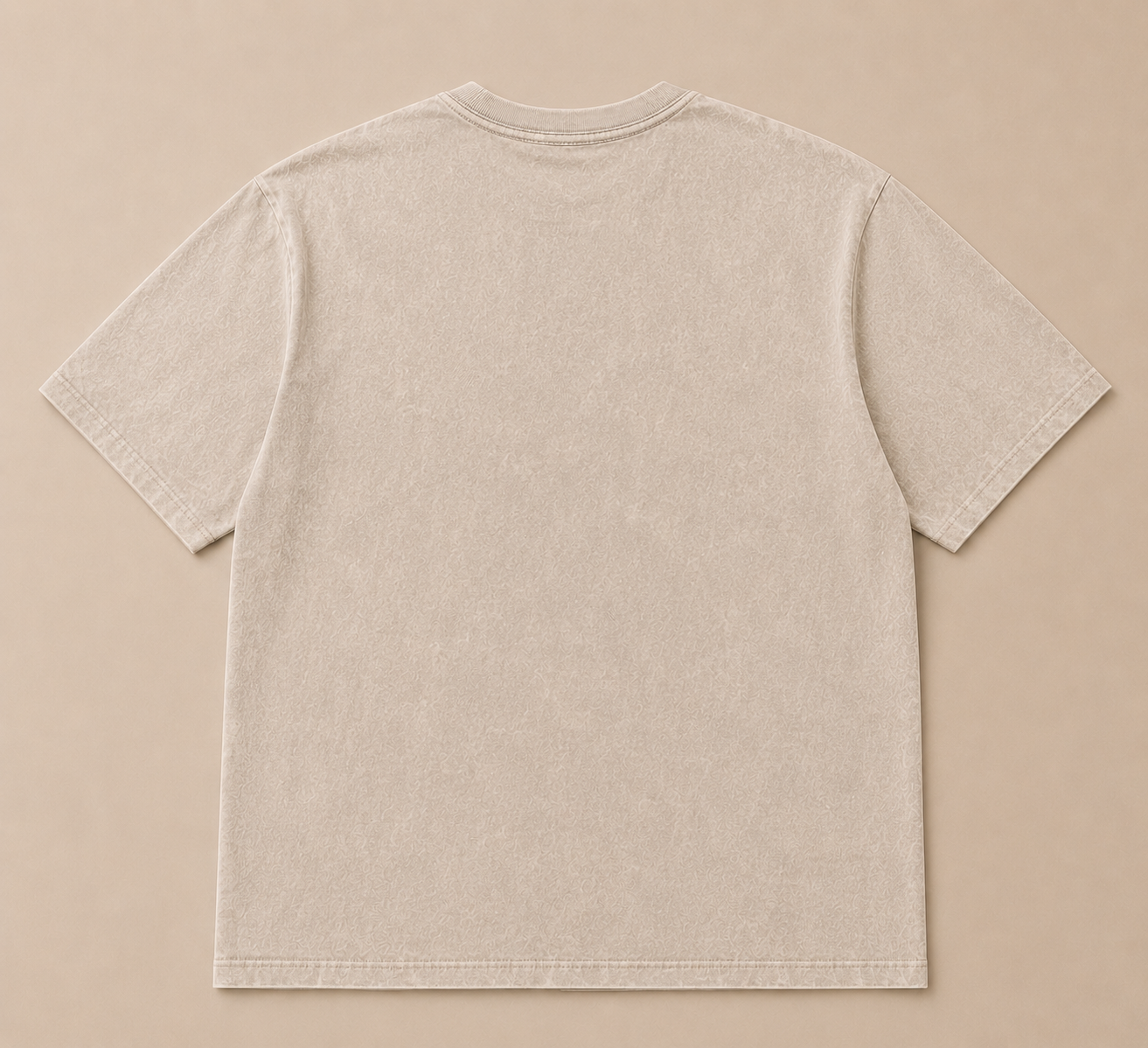 Unbothered. | Snow Washed Oversized Tee