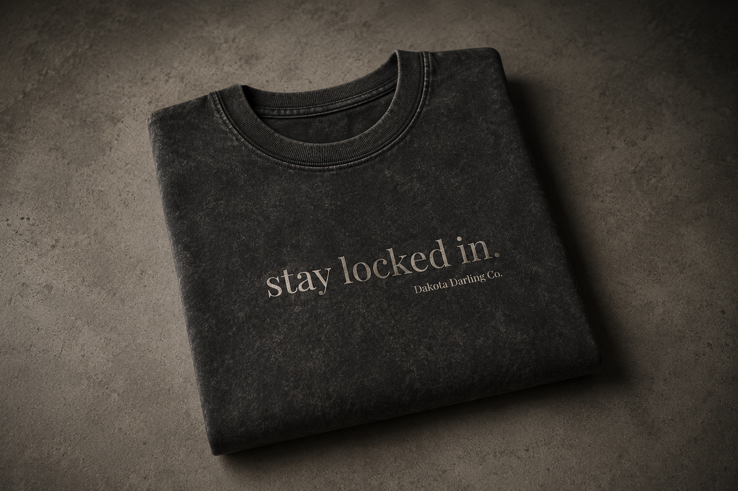Stay Locked In | Boxy Tee