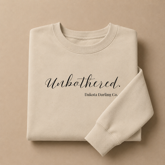 Unbothered. | Crewneck