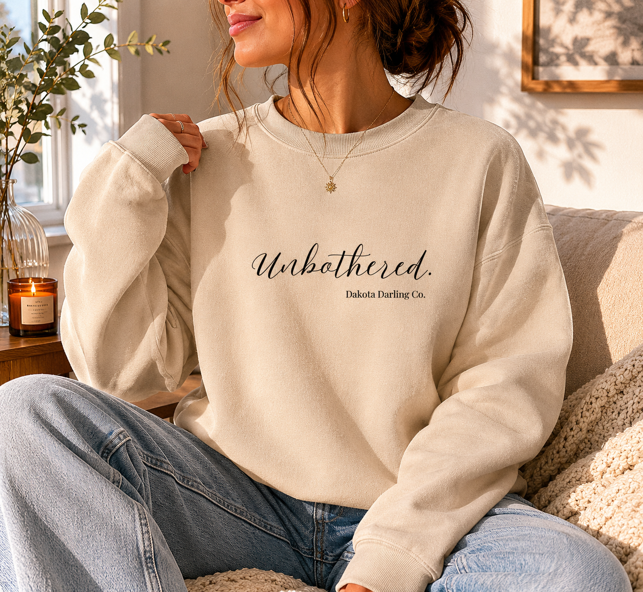 Unbothered. | Crewneck