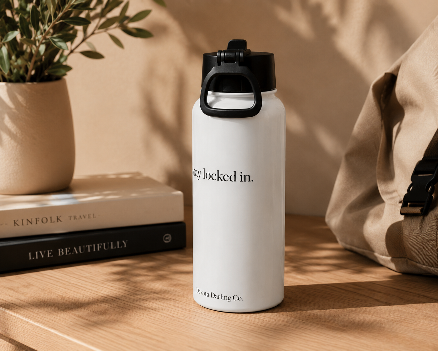 Stay Locked In | Water Bottle