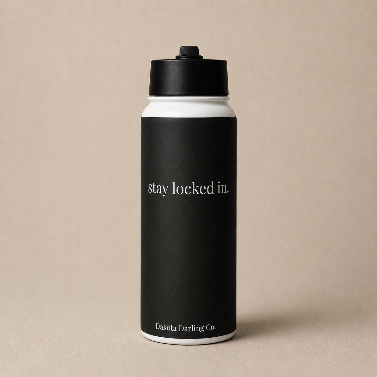 Stay Locked In | Water Bottle