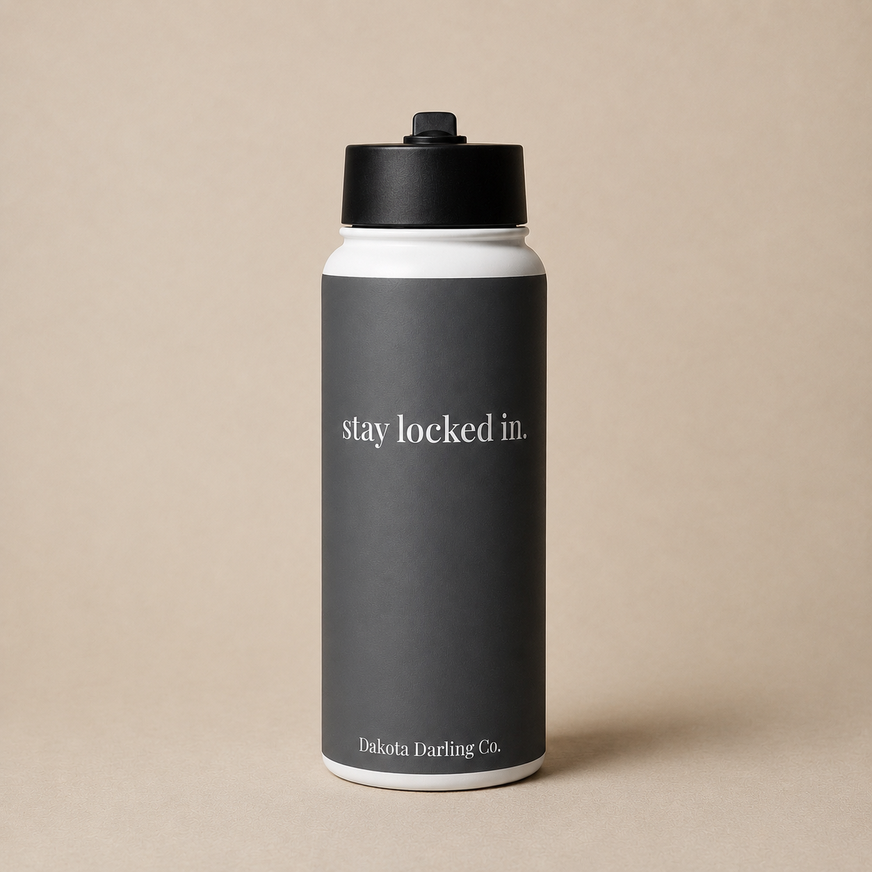 Stay Locked In | Water Bottle