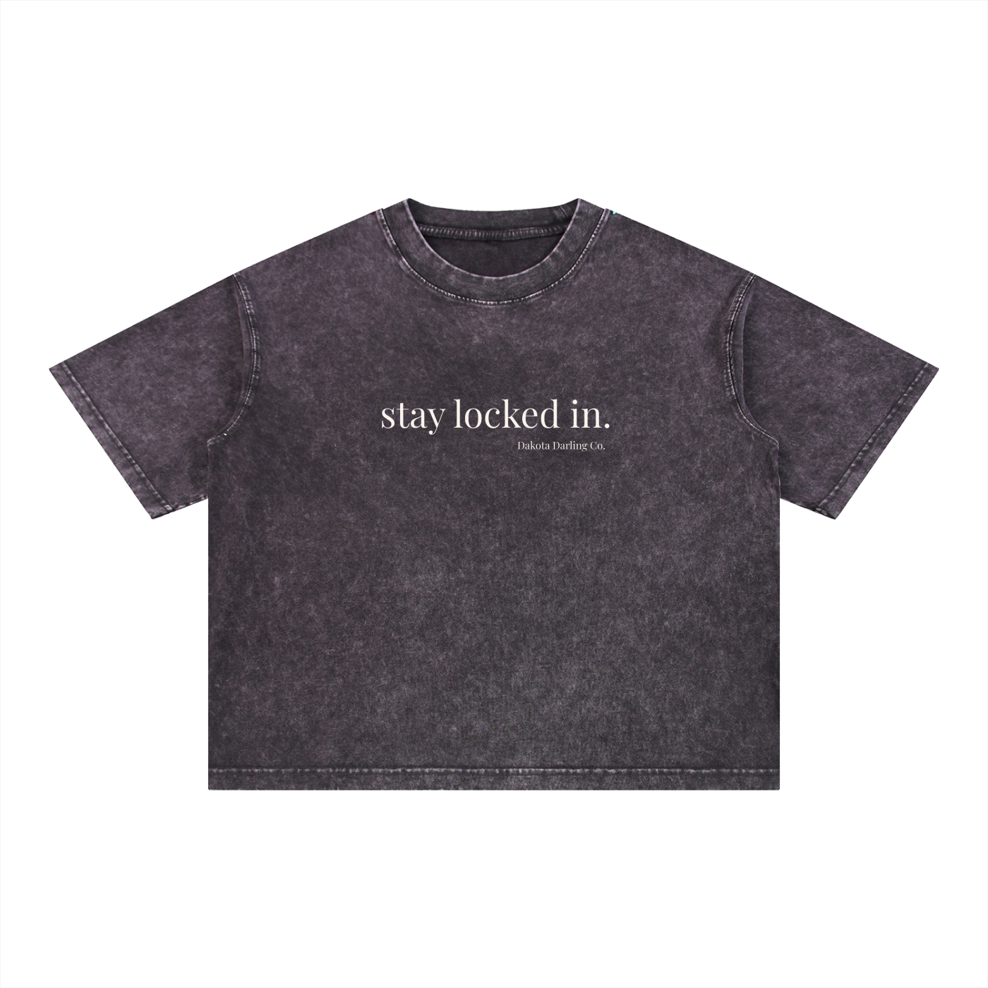 Stay Locked In | Boxy Tee